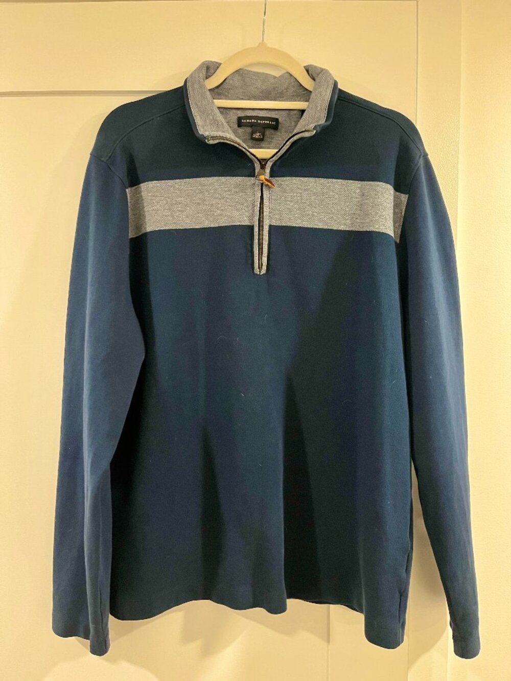 Banana Republic Men’s Large Navy Blue Sweater
